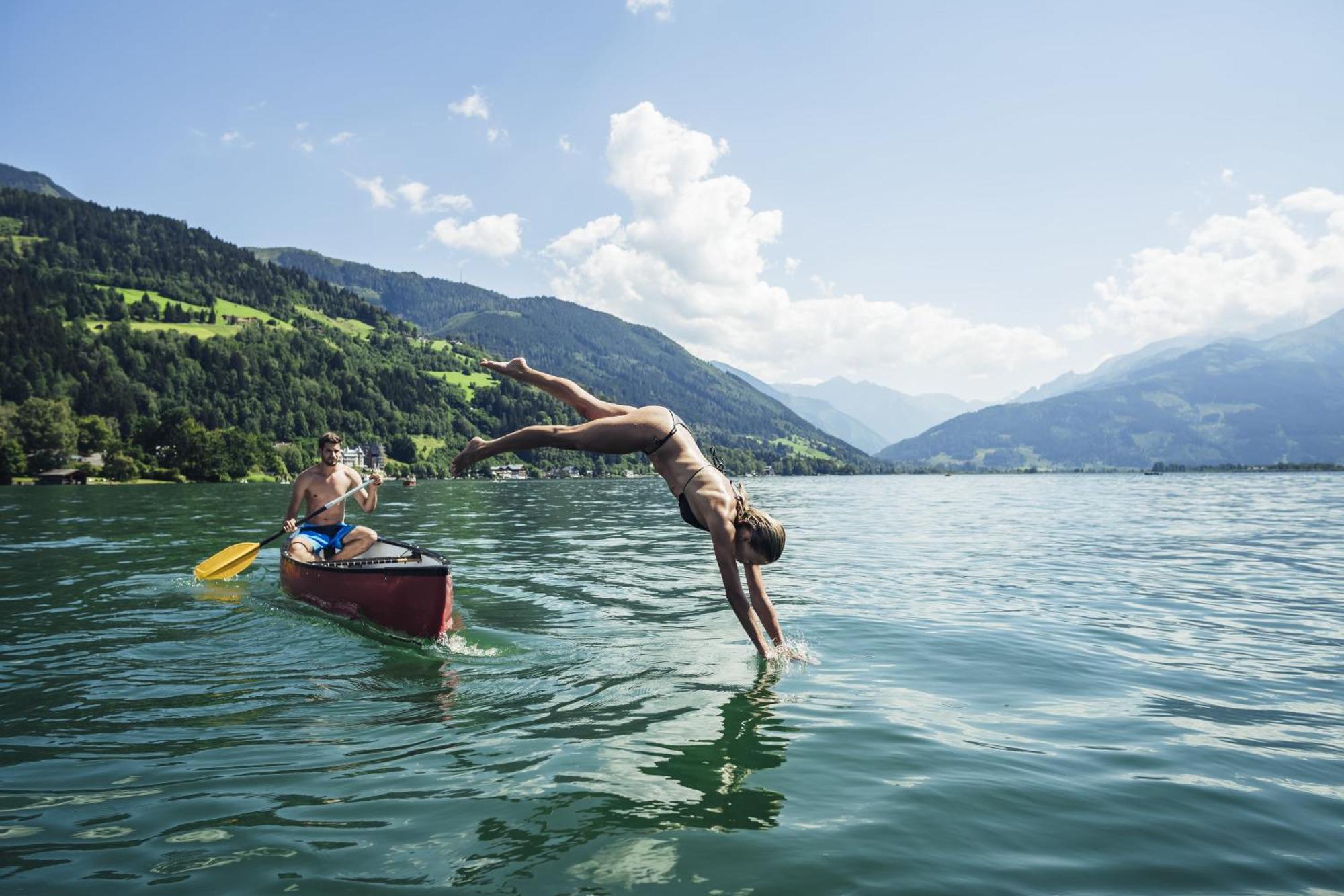 Lakeside Appartement Plattner By We Rent, Summercard Included Zell am See Bagian luar foto